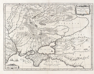 Карта Крыма / карт. Меркатор — Хондиус....