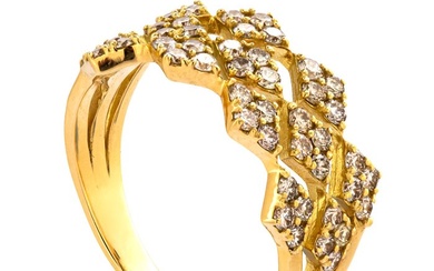 0.75 tcw VS1 - VS2 Diamond Ring Yellow Gold - Ring - 0.75 ct Diamond - No Reserve Price