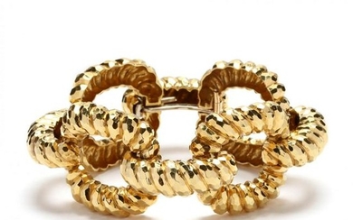 18KT Gold Bracelet, Henry Dunay