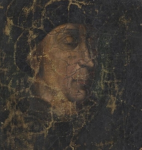 1 École FRANCO FLAMANDE du XVe siècle Portrait de…
