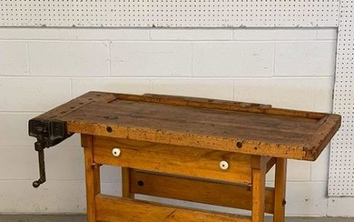 Antique Carpenter's Workbench