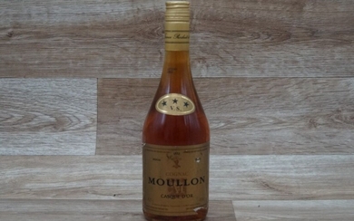 1 bouteille de Cognac VS Moullon Casque ...