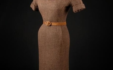 Christian Dior Haute Couture Day Dress and Belt