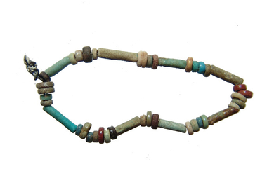 A cute little strand/bracelet with Egyptian beads