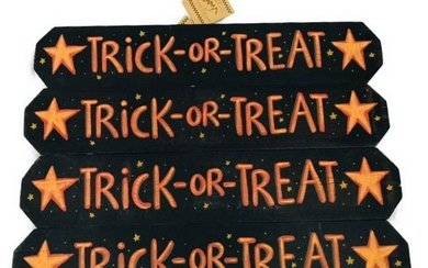 4 Cute Trick-Or-Treat Signs