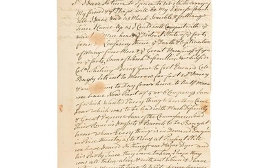 Extraordinary French and Indian War Letter, May 16