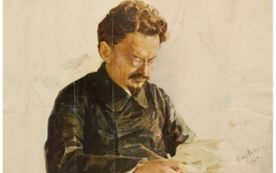 Propaganda Poster The Work of Leon Trotsky