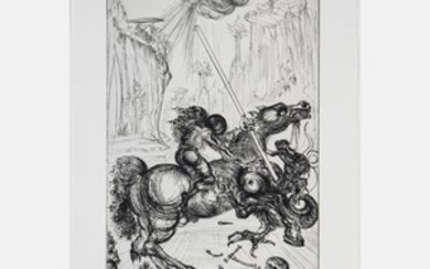 Salvador Dali, (1904-1989) - St. George and the Dragon, 1947