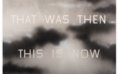 THAT WAS THEN, THIS IS NOW, Ed Ruscha