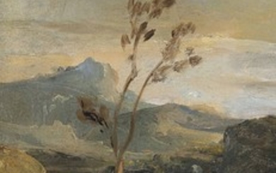 Théodore Rousseau (French, 1812–1867), Paysage d'Auvergne (?)