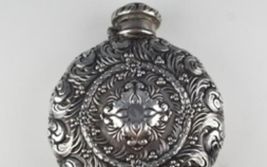 Tiffany & Co. Round Sterling Silver Pocket Flask