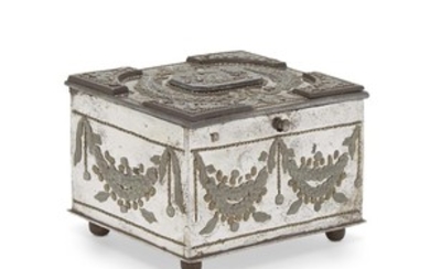 A Tula gilt and blued steel casket Russia, 19th...