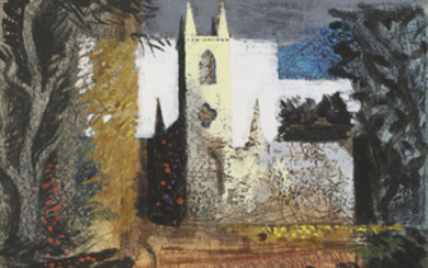 John Piper, C.H. (1903-1992), Folly in West Wycombe Park