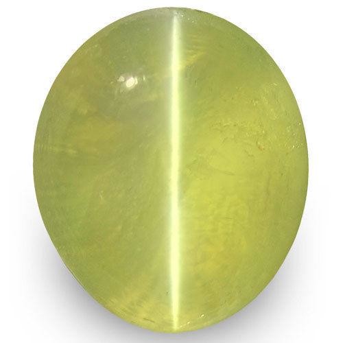 1.22-Carat Transparent Yellowish Green Chrysoberyl