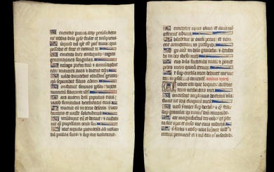 1400s 1500s GOLD Illuminated Handwritten Medieval Manuscript Catholic Missal Latin