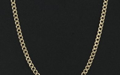 14K Curb Link Chain Necklace