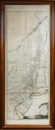 1775 Jefferys Map of NY, NJ & PA