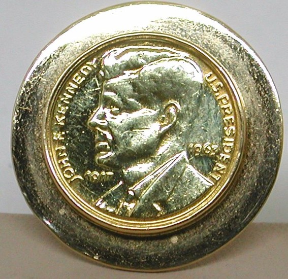 18 kt. Gold - JFK 1963 Gold Coins Cufflinks