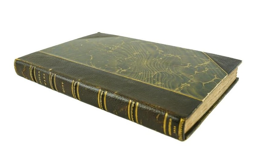 1824 Hoyt Indian Wars Book