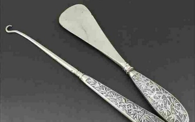 1840 Chinese Sterling Silver Trim Tool