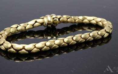 18KY Gold Italian Chiampesan Bracelet