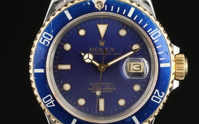 1985 Rolex Submariner Date Automatic Wristwatch