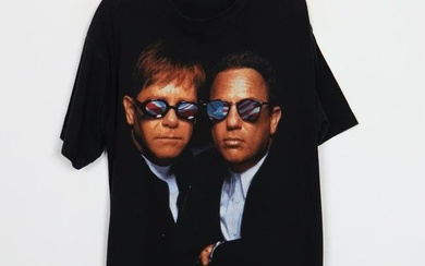 1995 Billy Joel Elton John Face To Face Tour Shirt
