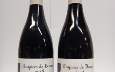 2 bouteilles de Hospices de Beaune 2018 Volnay 1er Santenots La Cuvée Gauvin éleveur André...