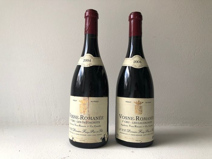 2004 Domaine Forey Pere et Fils Forey Les Gaudichots - Vosne-Romanée 1er Cru - 2 Bottles (0.75L)