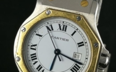 Cartier - Santos Octagon- Unisex - 1980-1989