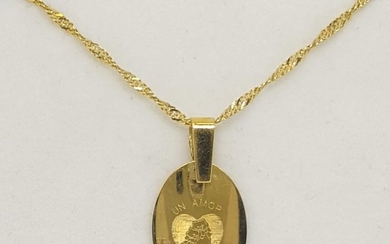 18 kt. Gold - Necklace, Pendant