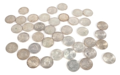 40 Silbermünzen ATS 25