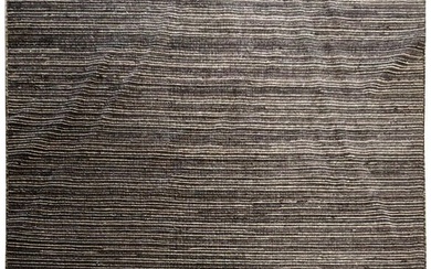 4 x 6 Contemporary Handmade Kilim Carpet BROWN