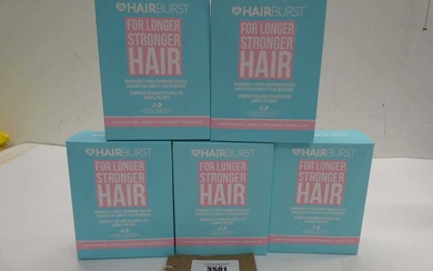5 x Hairburst shampoo & conditioner setsCondition Report There is...
