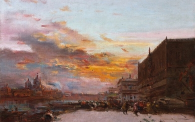 Henri DUVIEUX (Paris 1855 - 1920) Venise…