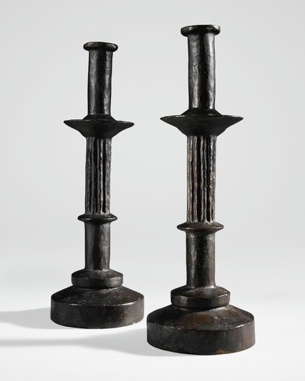 LAMPES MODÈLE BOUGEOIR (A PAIR), Alberto Giacometti