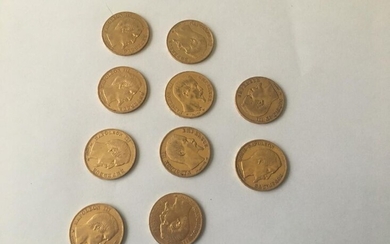 Napoléon III 10 pièces 20 francs or - Lot 1 - Richard Maison de ventes