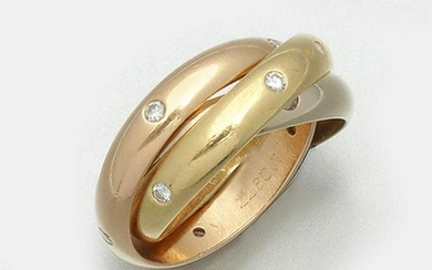 Klassischer Trinity-Ring von Cartier