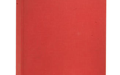 A 1974 Ferrari 'Big Red Book' presentation annual, signed by Enzo Ferrari
