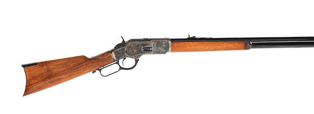 A .44-40 'Model 73' lever-action rifle by Uberti, no.34587