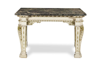 A George II painted side table