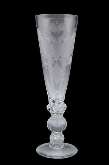 A LARGE GOBLET, CIRCA 1890, probably Bavarian or
