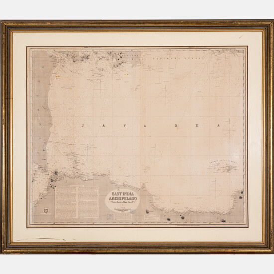 A Map of East India Archipelago Chart No. 4, 1882