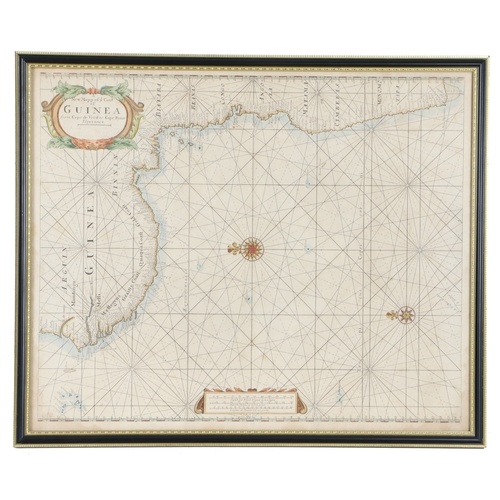 A Sea chart map of Guinea from Cape Verde to Cape de Bona Es...