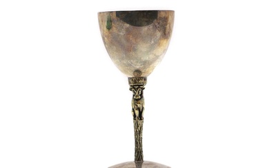 A Stuart Devlin silver goblet