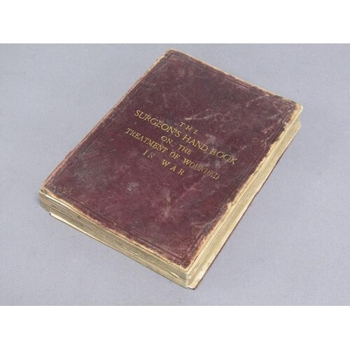 A book - The Surgeon's Handbook on The Treatment of Wounded ...