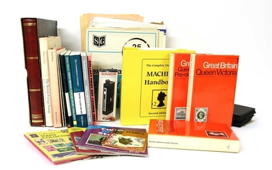 A large quantity of various stamp catalogues