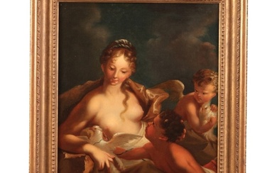 AFTER GIOVANNI ANTONIO PELLEGRINI (1675-1741) 'Venus, Cupid...