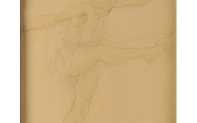 AUGUSTE RODIN (1840-1917) 'Danseuse' a study of a dancer wit...