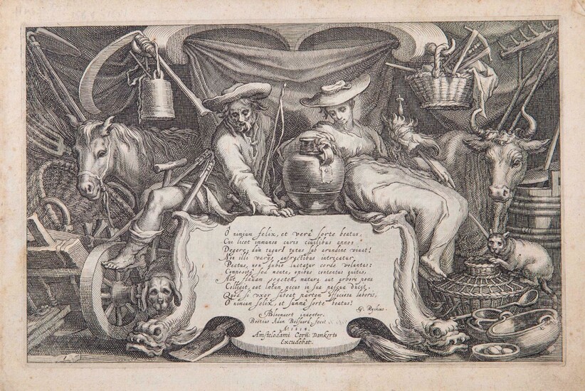 Абрахам Блумарт (Abraham Bloemaert) (1564-1651). Гравировал Боэциус Адамс Болсверт (Boetius Adams Bolswert, 1580-1638). Альбом из 20 гравюр. 1610-е.